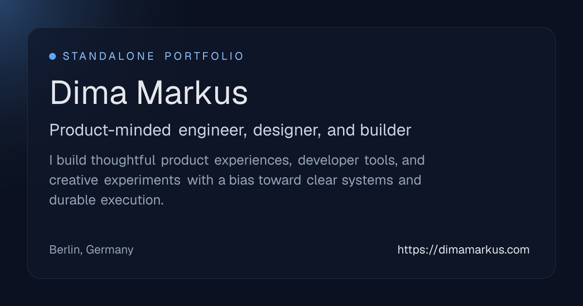 Generated portfolio preview image